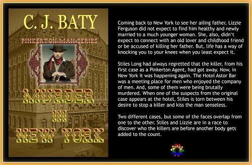 C.J. Baty - Murder in New York BLURB