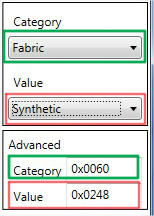 [Intermediaire]  S4PE - Modifier les informations de type catégories (flags) et couleurs (swatchcolor) d'un package 05e22cu3iy1etdc6g