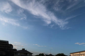 写真（夕方の天空その1）