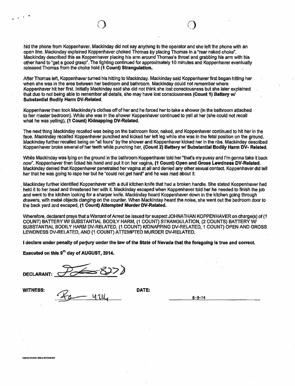  Copia de las declaraciones dadas por Christy Mack a la policía, al denunciar la agresión de la que fue víctima 3