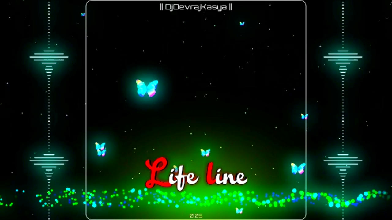 Lifeline Green screen WhatsApp status template