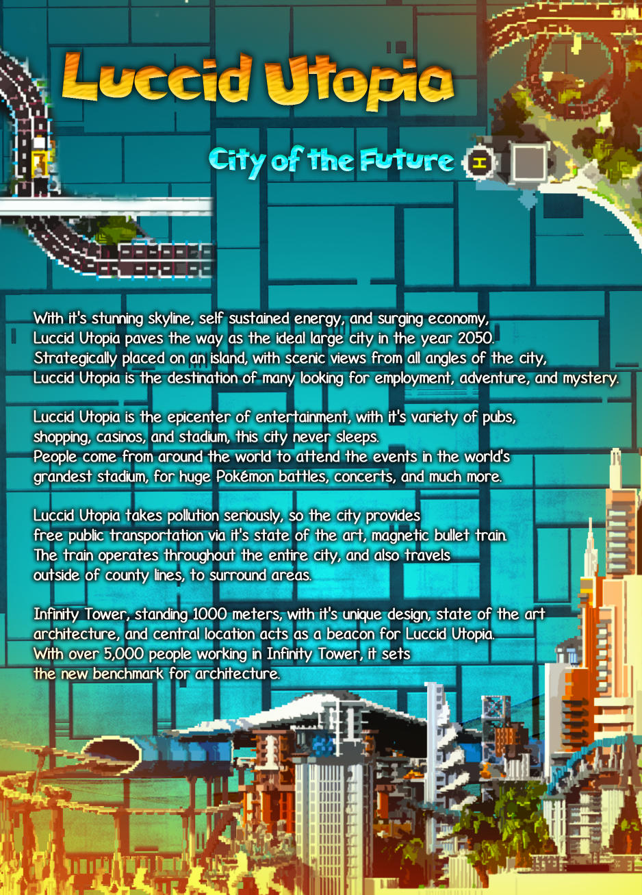 Luccid Utopia - City of the Future Minecraft Map