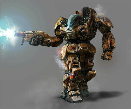 Image result for battlemaster original art battletech