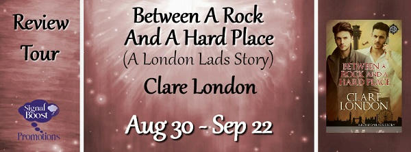 Clare London - Between A Rock & A Hard Place RTBanner