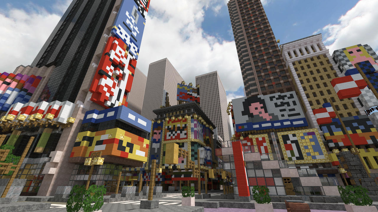 Карта new york майнкрафт