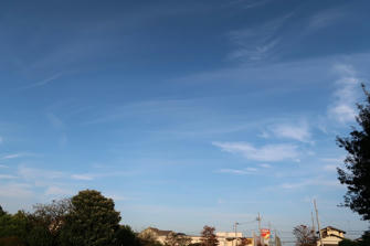 写真（夕方の天空その2）