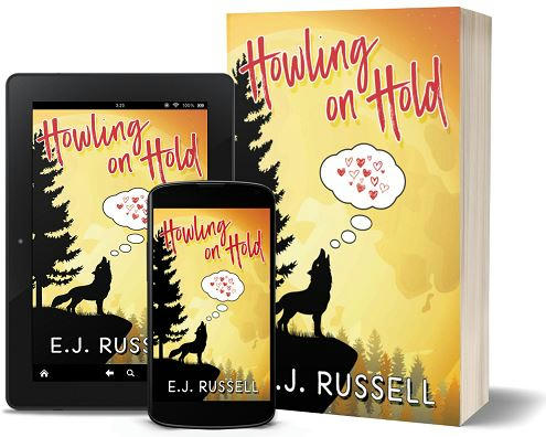 E.J. Russell - Howling on Hold 3d Cover ndb64h