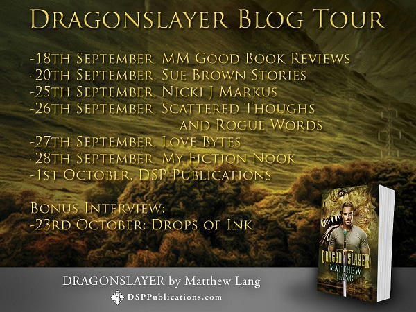 Matthew Lang - Dragonslayer Blog-Tour
