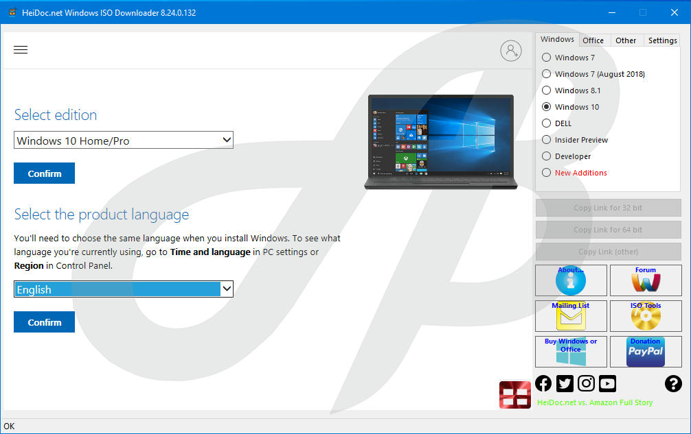Iso downloader