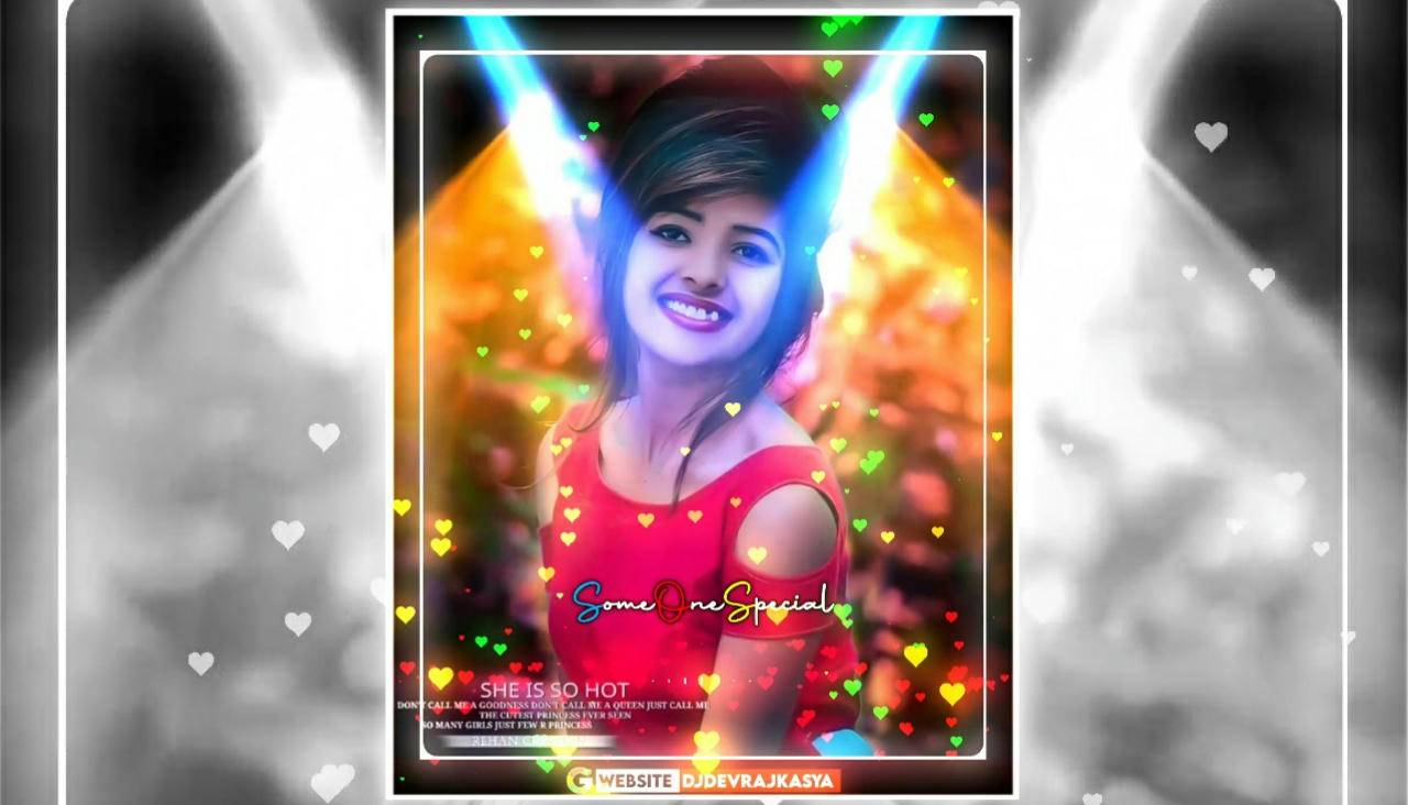 Trending Dj Light Effect Full screen avee player template download