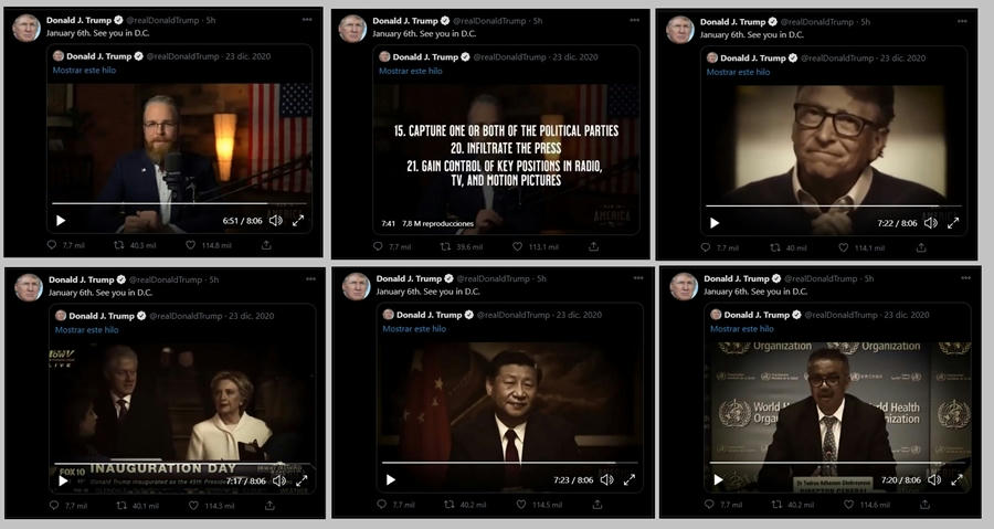 Video con mensaje de odio de Donald Trump