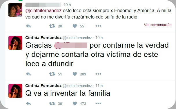  En Twitter Fernández pidió la ayuda de sus seguidores 