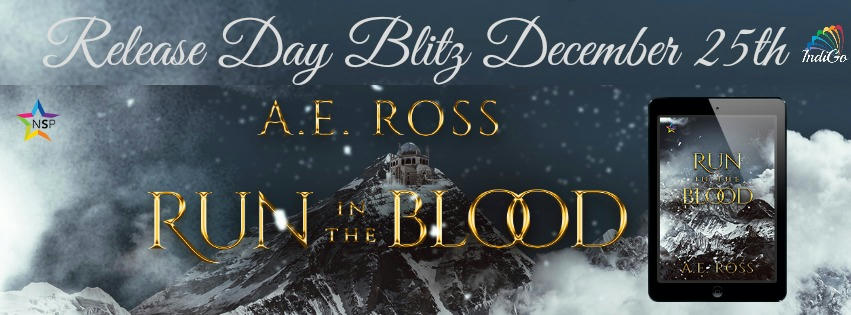 A.E. Ross - Run In The Blood Banner