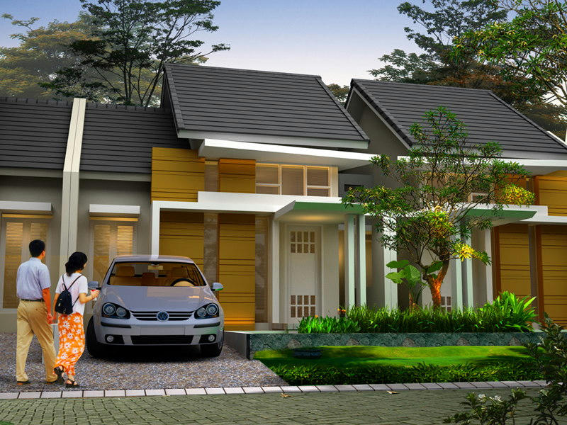 44+ Contoh Rumah Cluster Type 45 Pictures | SiPeti