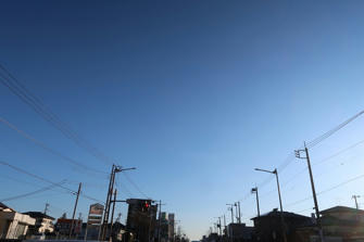 写真（夕方の天空その3）