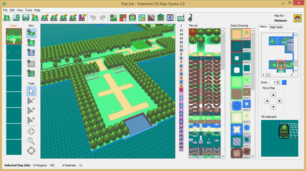 Pokemon DS Map Studio: Create Pokemon DS maps in 5 min [2.1 VERSION]