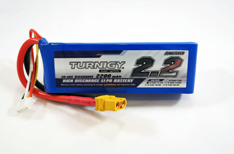 TURNIGY Lipo Battery 3S 30C40C 2.2A 2200mAh 11.1v Lithium Polymer 3