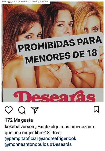Acusan ante el FBI film protagonizado por Pampita de contener pornografía infantil   Acusan ante el FBI film protagonizado por Pampita de contener pornografía infantil