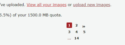 screenshot of a kind of janky-looking page navigation menu