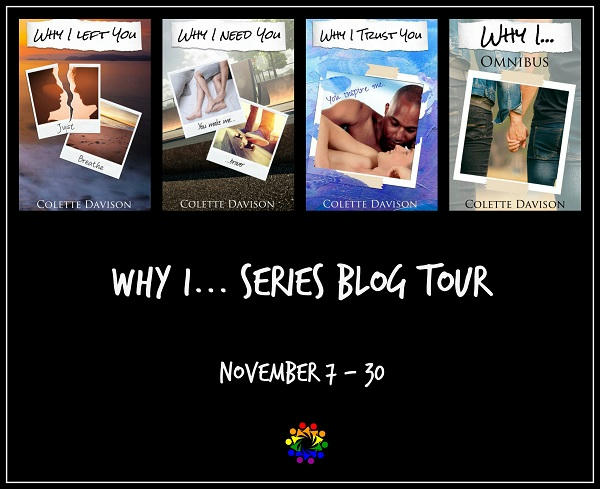 Colette Davison - Why I... Series BLOG TOUR