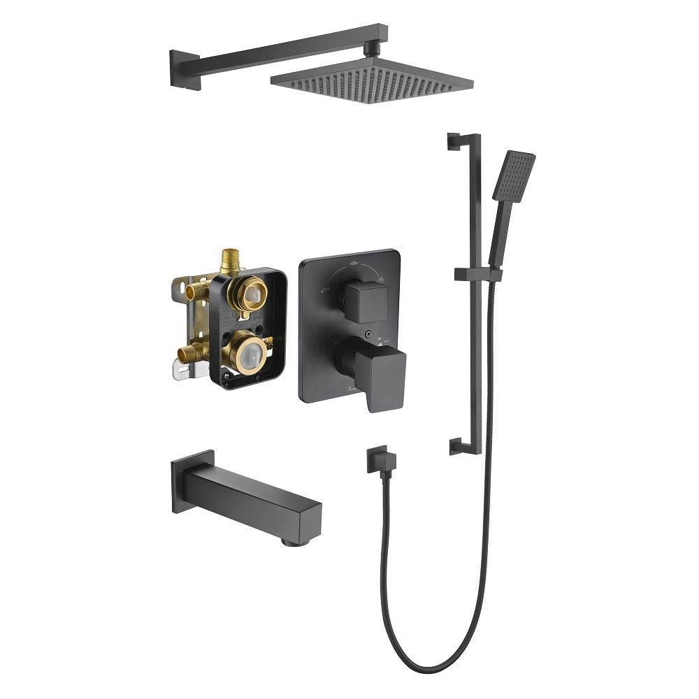 Biscayne Shower Set DSSBE06MB Matte Black