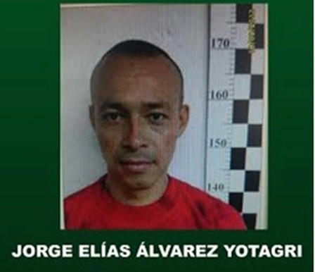  Jorge Elías Álvarez Yotagri, presunto feminicida de su hija Paula Natalia Álvarez Cuervo, y de la abuela de esta Rosa María Pavas de Cuervo