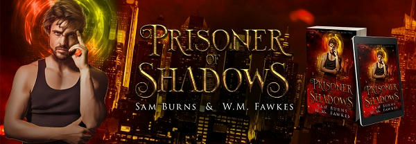 Sam Burns & W.M. Fawkes - Prisoner Of Shadows Banner