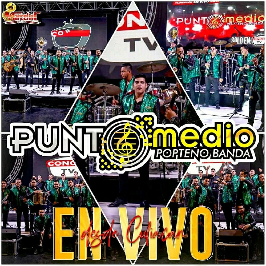 Punto Medio Popteño Banda - En Vivo Desde Culiacan (ALBUM) 2020