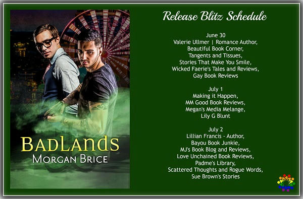 Morgan Brice - Badlands Release Blitz SCHEDULE