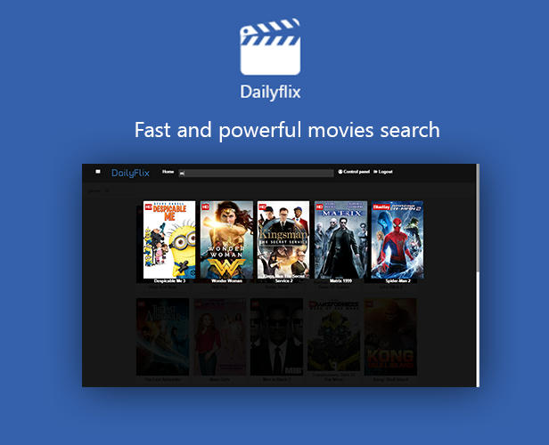 Dailyflix - powerful movie search