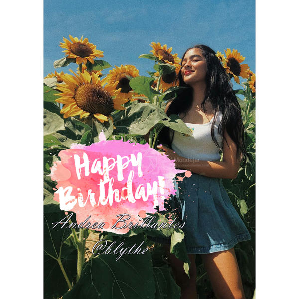 Happy 15th Birthday Andrea B. Happy 15th Birthday Andrea B.