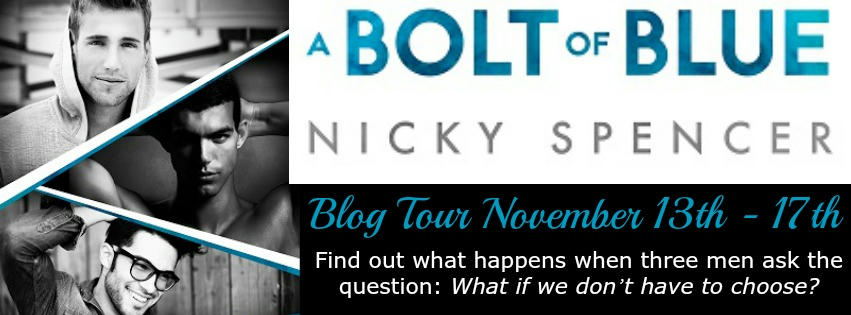 Nicky Spencer - A Bolt of Blue Tour Banner