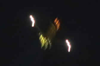 写真（夜の天空その3拡大）