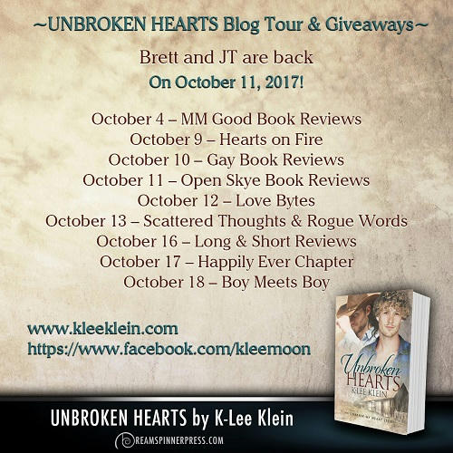 K-lee Klein - Unbroken Hearts Blog Tour