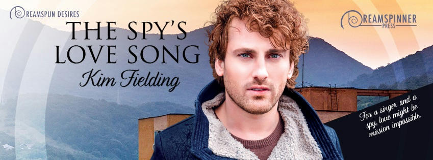 Kim Fielding - The Spy's Love Song Banner