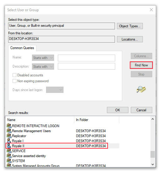 Menampilkan list semua user pada Windows