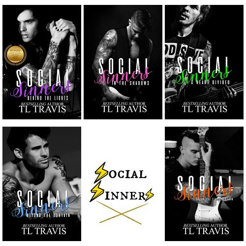 T.L. Travis - Social Sinners series Banner
