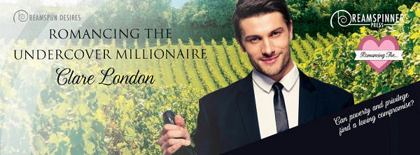 Clare London - Romancing The Undercover Millionaire Banner
