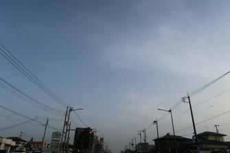 写真（夕方の天空その3）