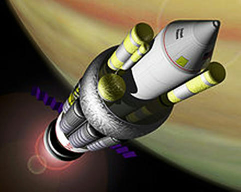  Concepción artística del Proyecto Orión de la NASA 