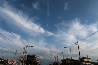 写真（夕方の天空その3）