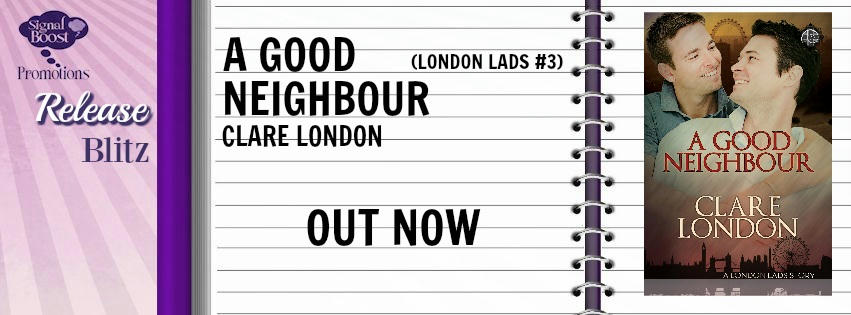 Clare London - A Good Neighbour RB Banner