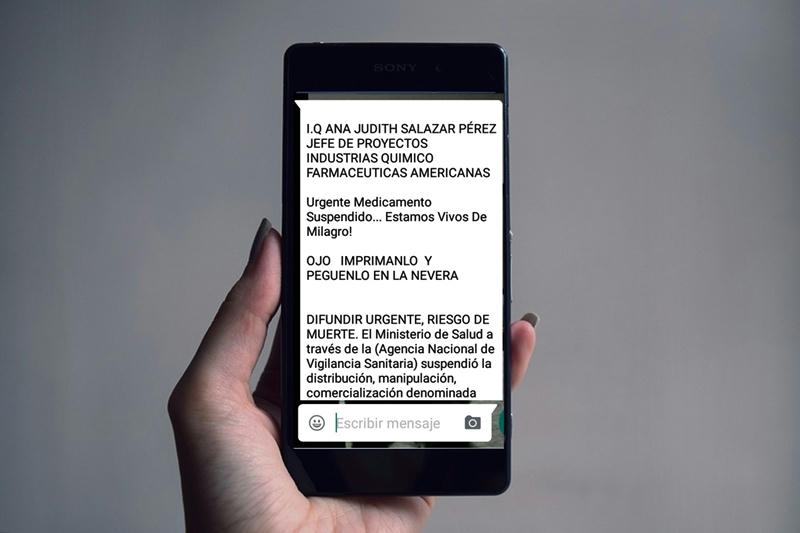 El mensaje de alerta sobre peligro mortal del Fenilpropalamina