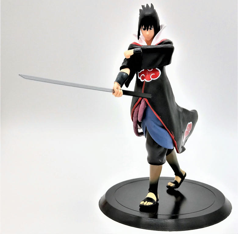 Collectible Uchiha Sasuke Action Figure / NARUTO (Comes with adhesive ... - U1zxghp3n0bp1b46g