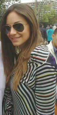  La actriz Valerie Domínguez