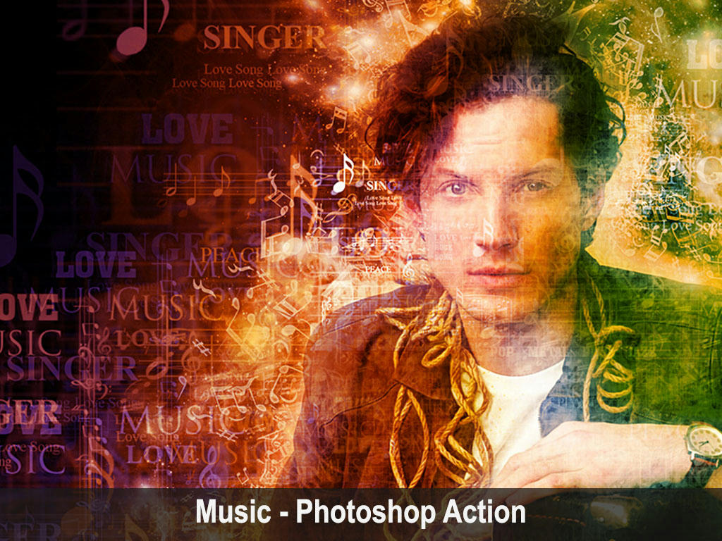 Music _ Photoshop Action