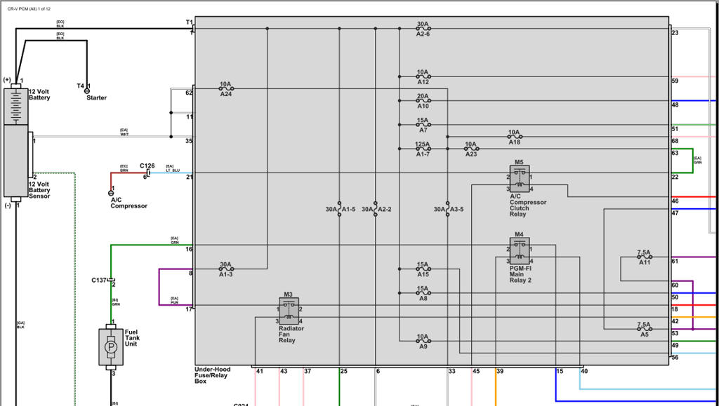 Honda Crv 2018 Wiring Diagram Free Mhh Auto Page 1