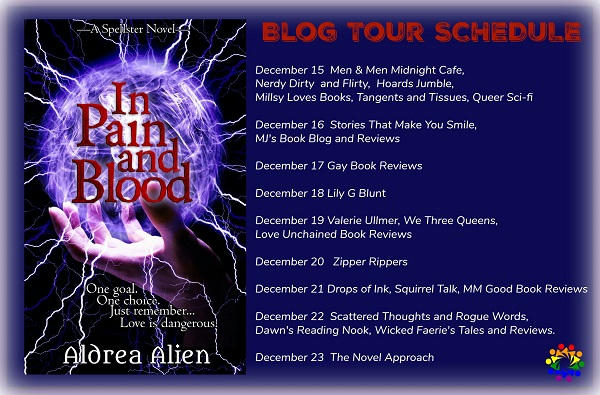 Aldrea Alien - In Blood and Pain SCHEDULE