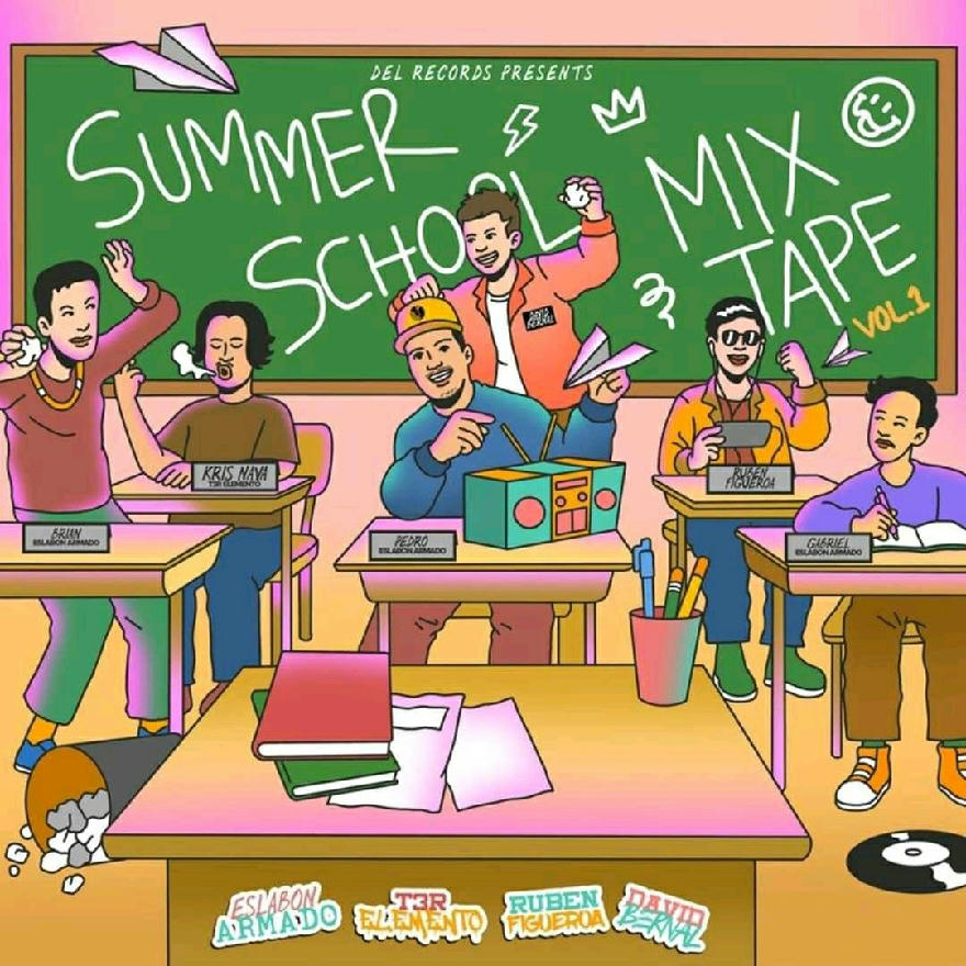 DEL RECORDS - DEL RECORDS PRESENTA SUMMER SCHOOL MIXTAP VOL.1 (ALBUM) 2020 