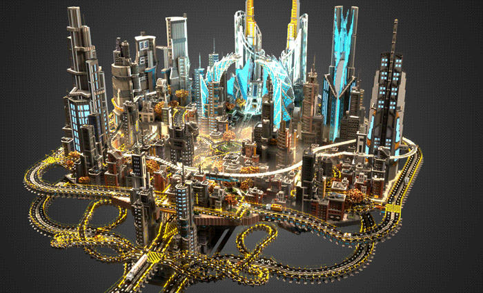 Complexcity - The ultimate futuristic city Minecraft Map